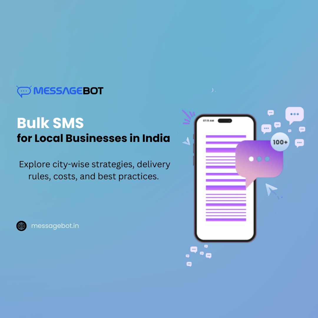Bulk SMS for Local Businesses in India (2025): City-Wise Strategies, Costs & Delivery Rules