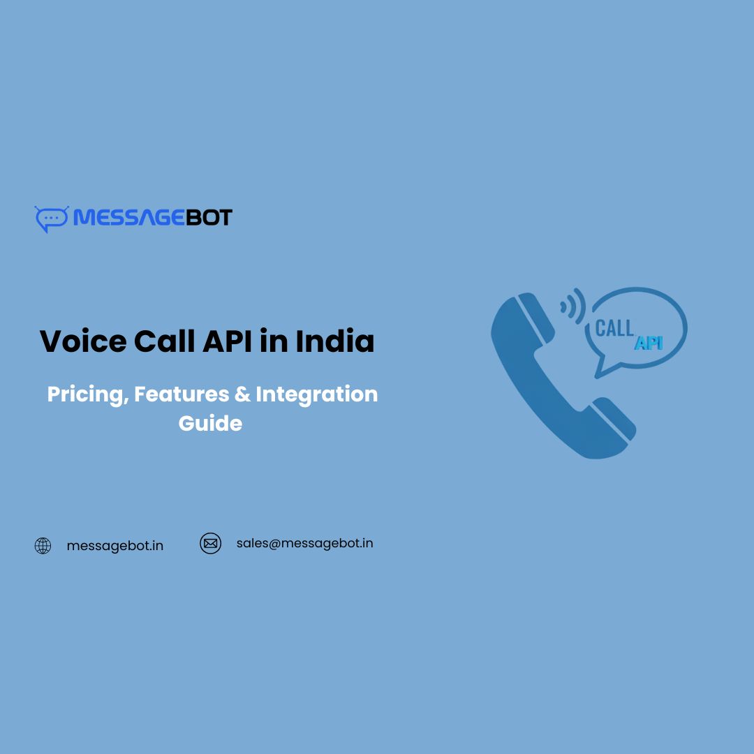 Voice Call API in India (2025): Pricing, Features & Integration Guide